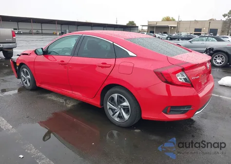 2021 Honda Civic Lx z USA, uszkodzony, nr VIN 2HGFC2F61MH534944